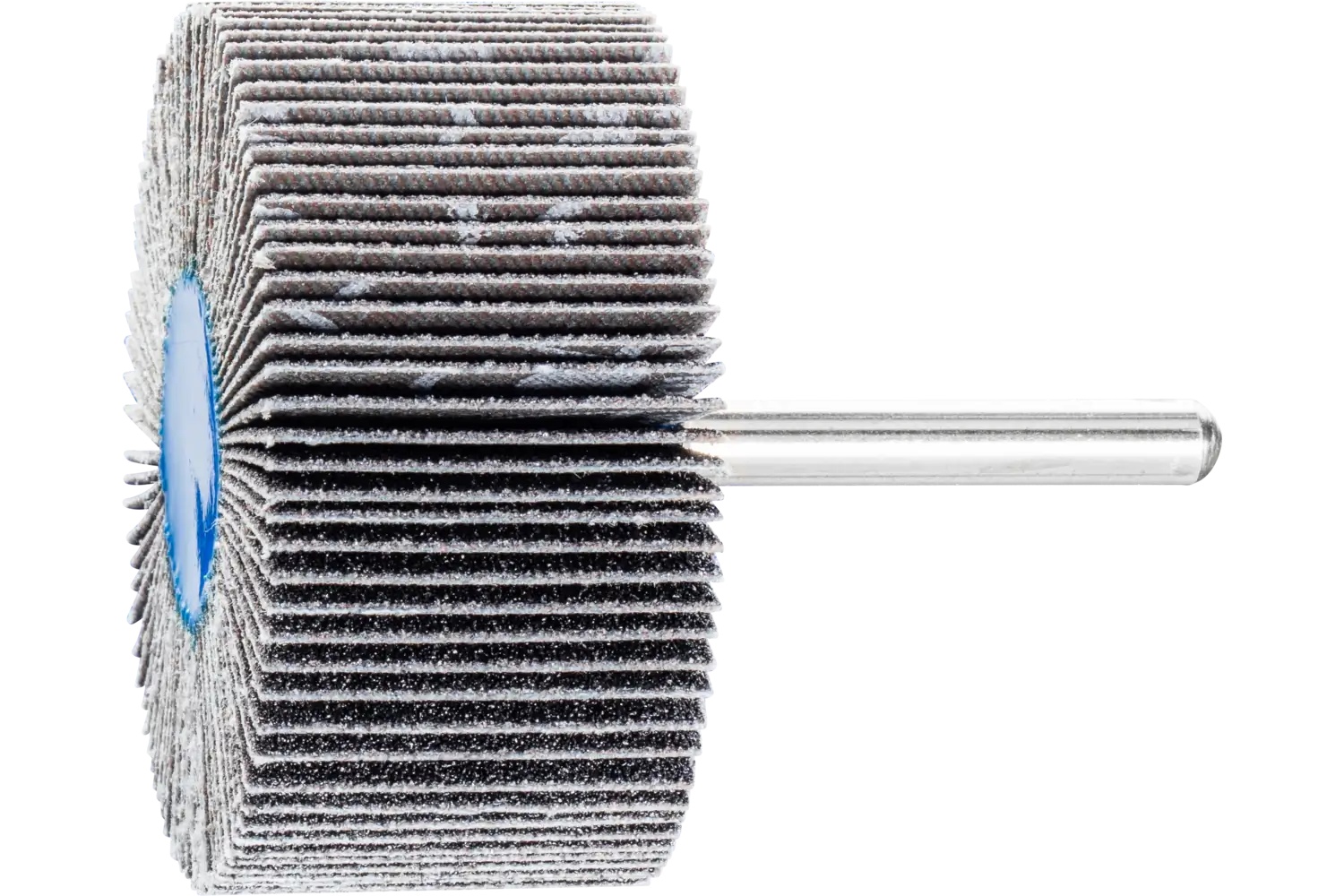 Picture of Pferd Mounted Flap Wheel, 2" X 1, 80 Grit, 1/4" Shank, Silicon Carbide